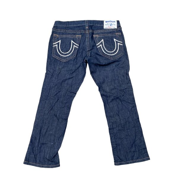 Vintage True Religion Jeans Size 36 STRAIGHT Blue - Picture 2 of 7